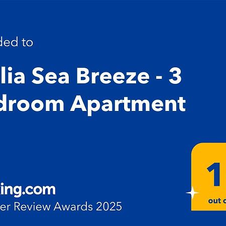 Kallia Sea Breeze - 3 Bedroom Apartment Rhodes City Luaran gambar