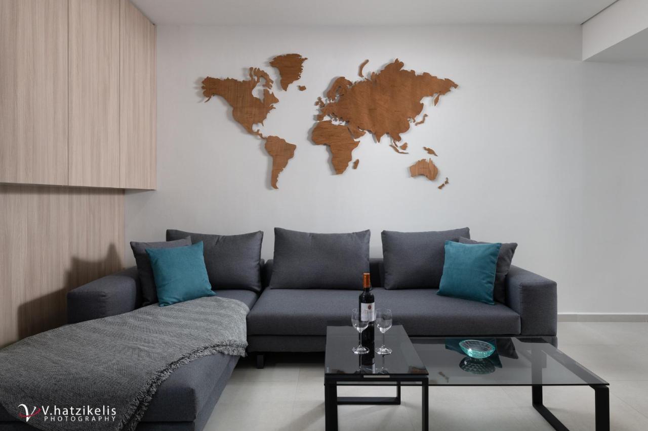 Kallia Sea Breeze - 3 Bedroom Apartment Rhodes City Luaran gambar